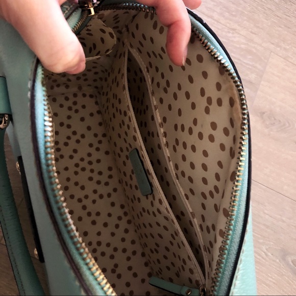 Light Blue Kate Spade Purse - Picture 4 of 5